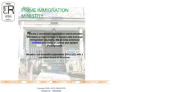 Desktop Screenshot of prime-immigration.org